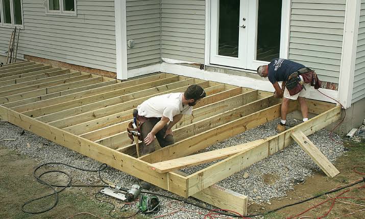Deck Installation project